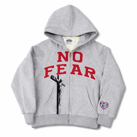 Thermal Lined “No Fear” Zip-Up