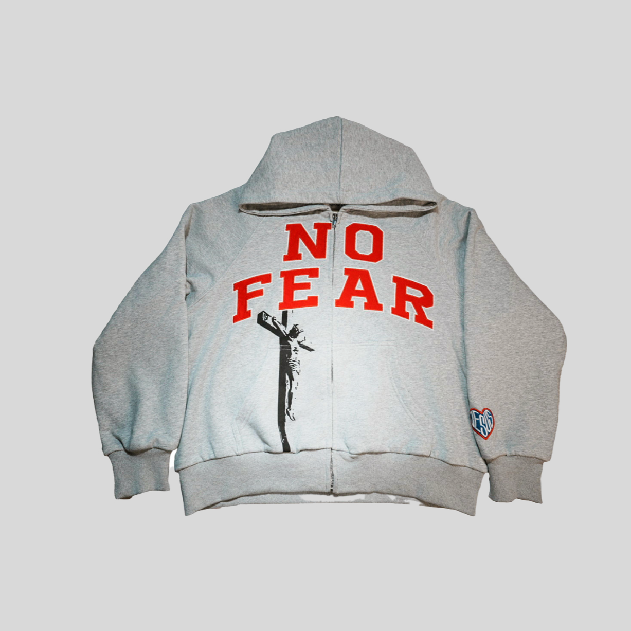 Thermal Lined “No Fear” Zip-Up